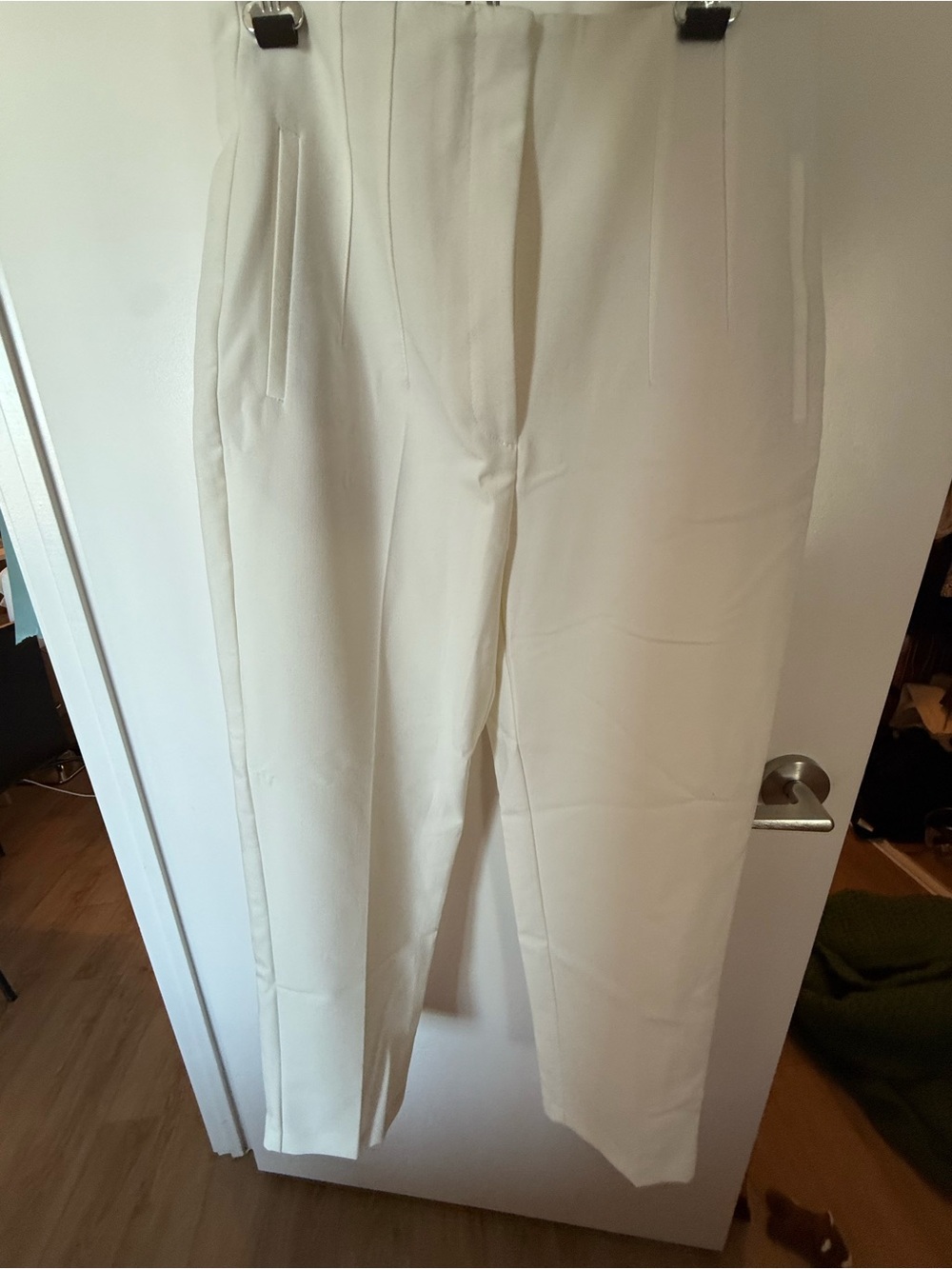 Zara Cream Tailored Dress Pants